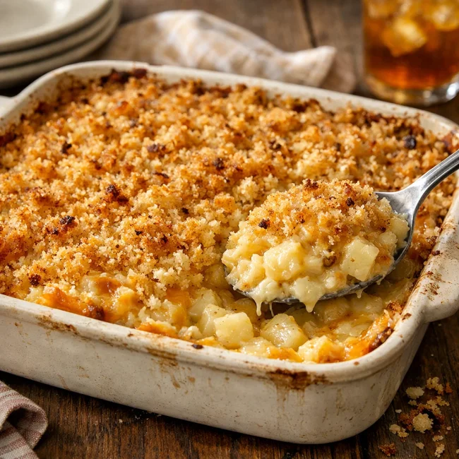 Savory Crunch Funeral Potatoes
