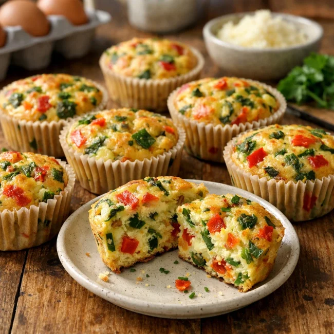 Savory Garden Egg Muffins
