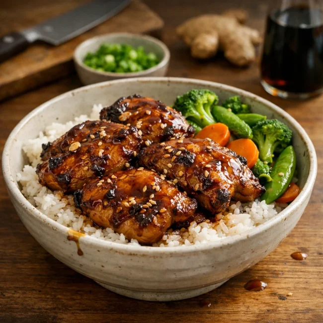 Savory Ginger Teriyaki Chicken