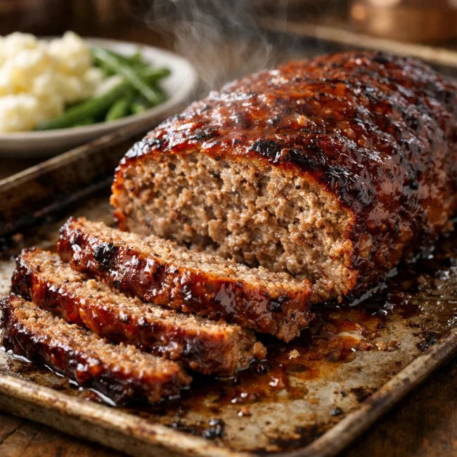 Savory Glazed Meatloaf