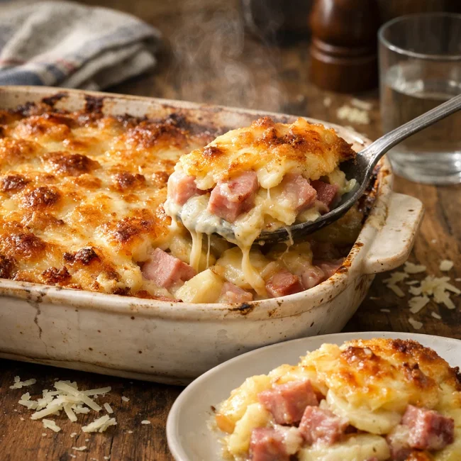 Savory Ham and Potato Bake