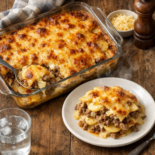Savory Hamburger Potato Delight