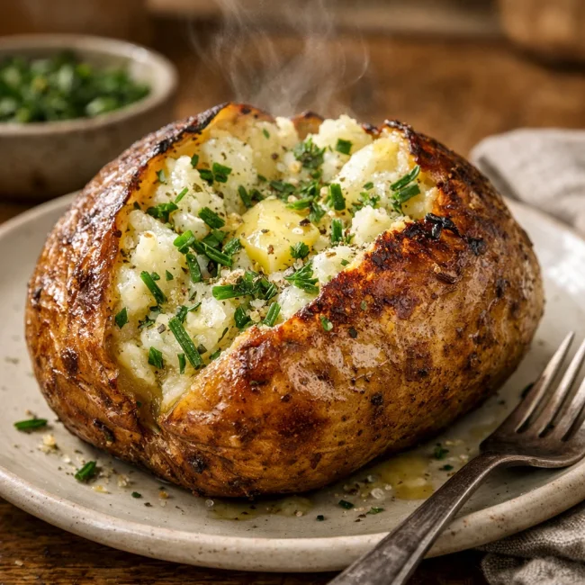 Savory Herb Baked Potato