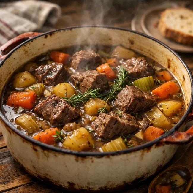 Savory Herb Beef Stew