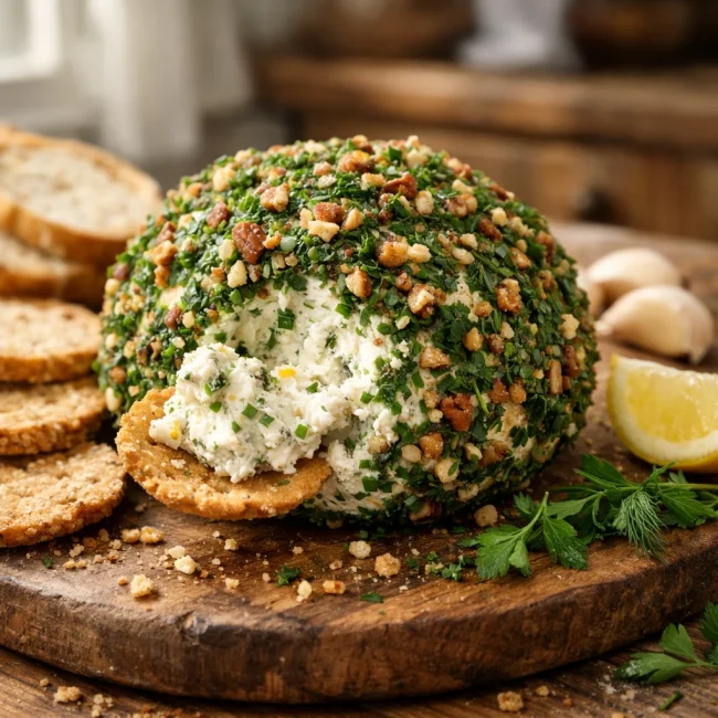 Savory Herb Cheese Ball