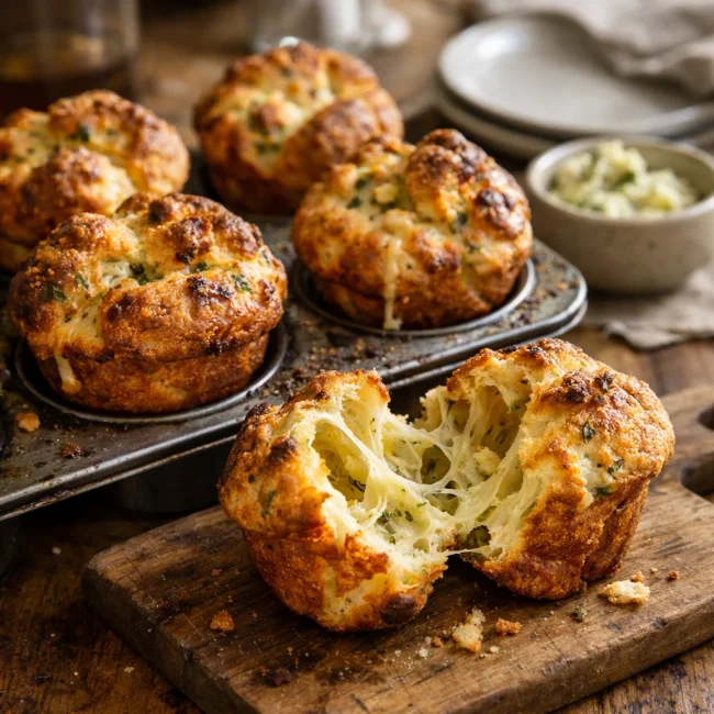 Savory Herb Cheese Popovers