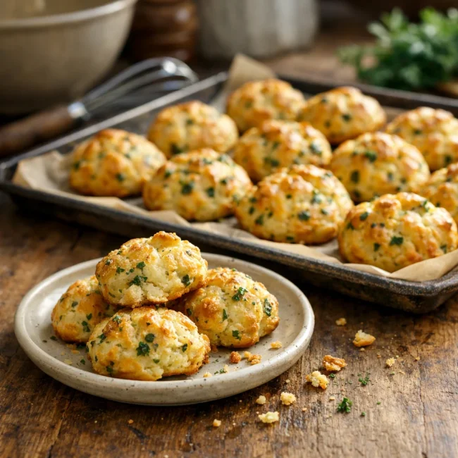 Savory Herb Cheese Puffs