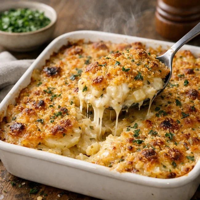 Savory Herb Cheesy Potatoes