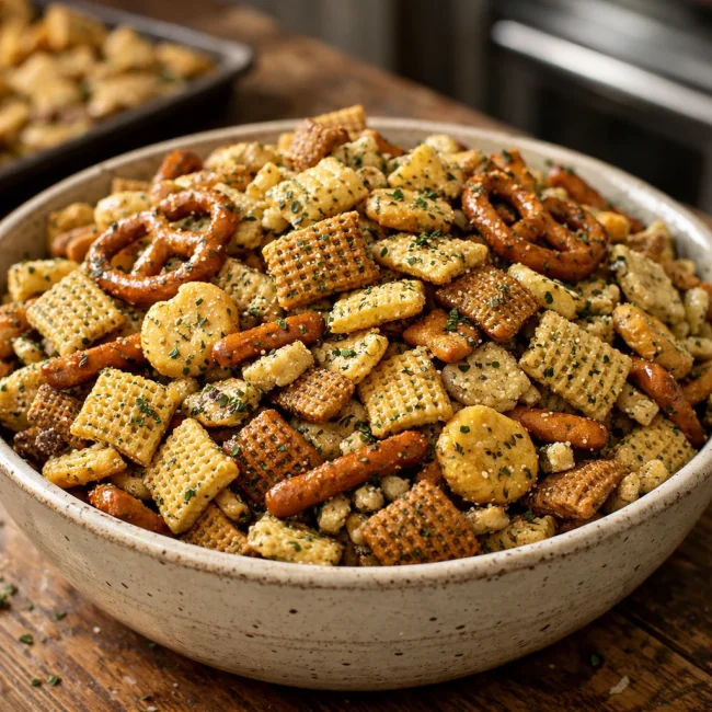 Savory Herb Chex Mix