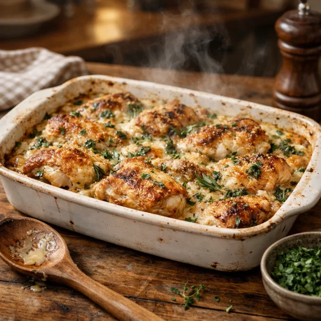 Savory Herb Chicken Casserole