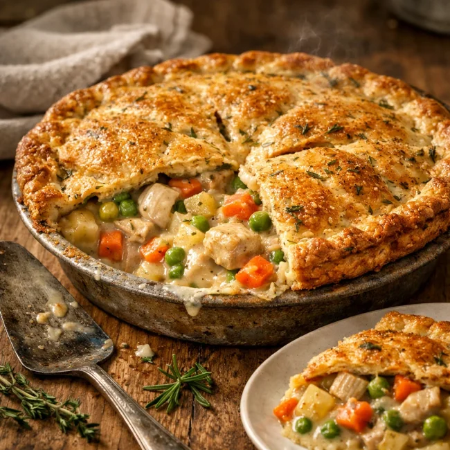 Savory Herb Chicken Pot Pie