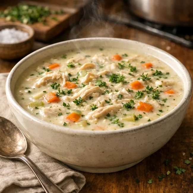 Savory Herb Cream of Chicken Soup
