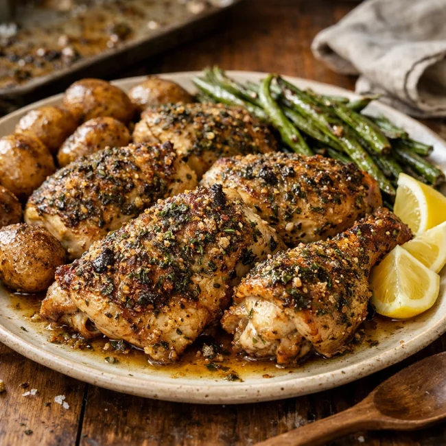 Savory Herb-Crusted Chicken Delight