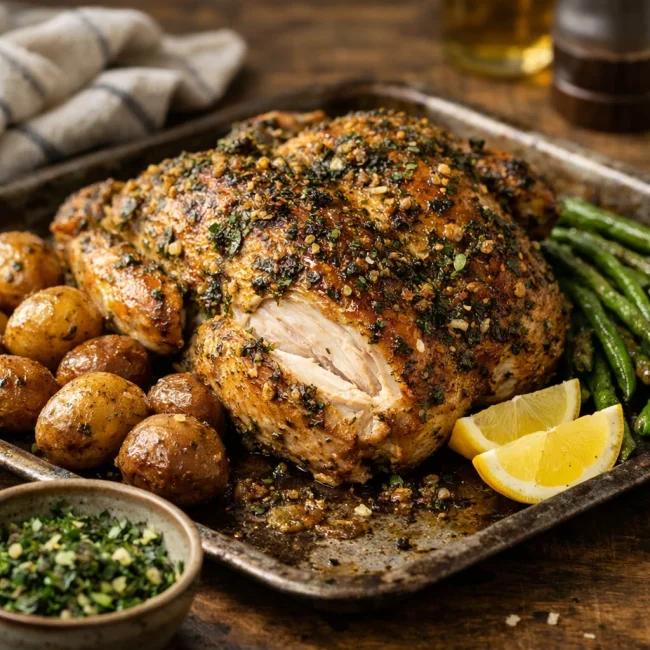 Savory Herb-Crusted Chicken