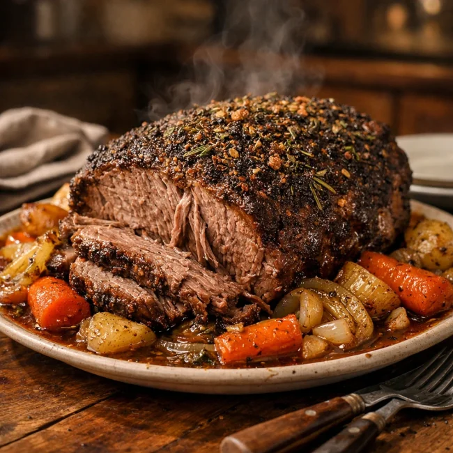 Savory Herb-Crusted Pot Roast