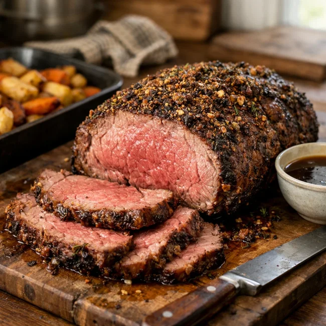 Savory Herb-Crusted Roast Beef