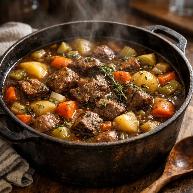Savory Herb-Infused Beef Stew