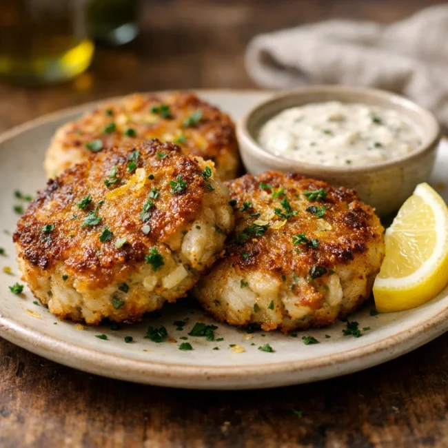 Savory Herb-Infused Crab Cakes
