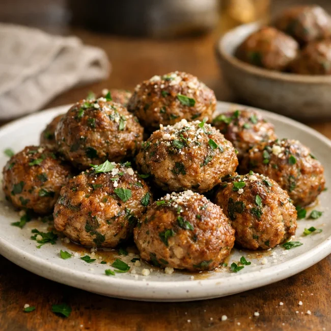 Savory Herb-Infused Meatballs