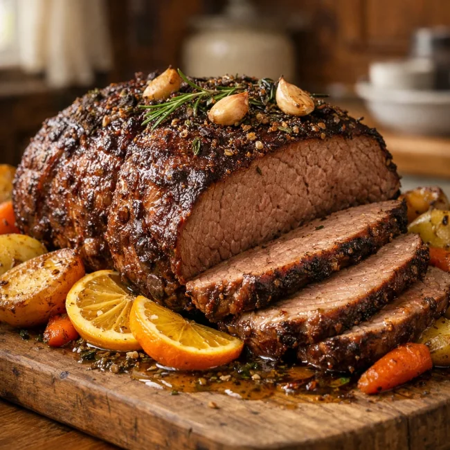 Savory Herb-Infused Rump Roast