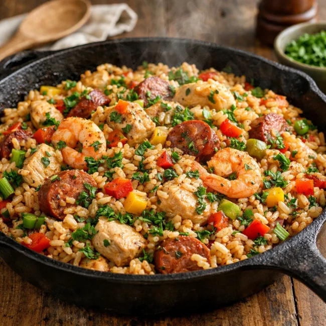 Savory Herb Jambalaya