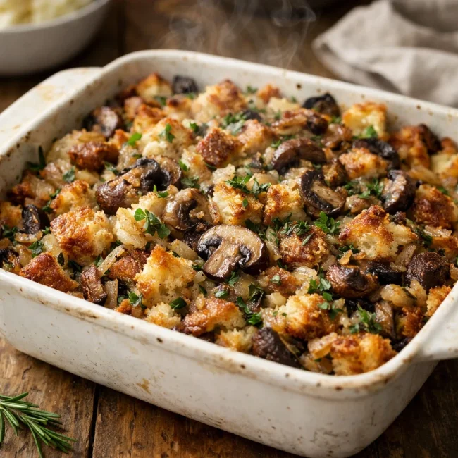 Savory Herb Mushroom Stuffing