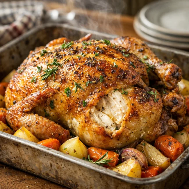 Savory Herb Roast Chicken