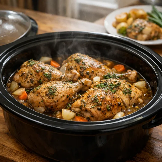 Savory Herb Slow Cooker Chicken