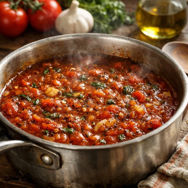 Savory Herb Spaghetti Sauce