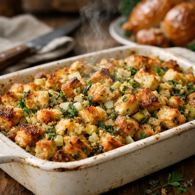 Savory Herb Turkey Stuffing