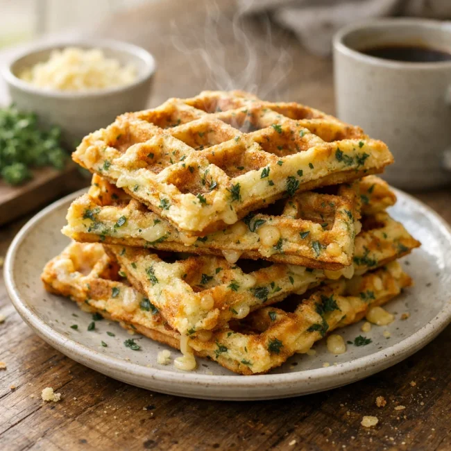 Savory Herb Waffles