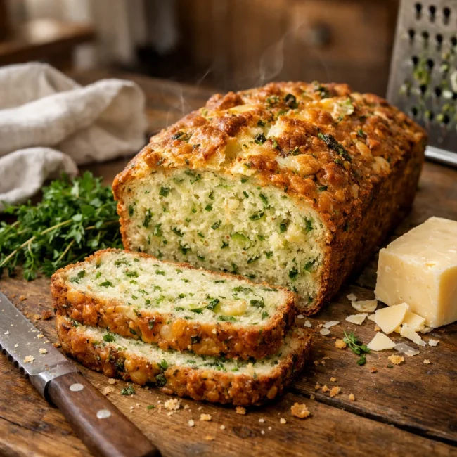 Savory Herb Zucchini Bread