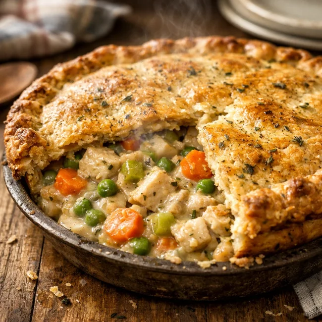 Savory Herbed Chicken Pot Pie