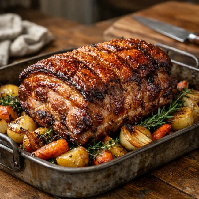 Savory Heritage Pork Roast