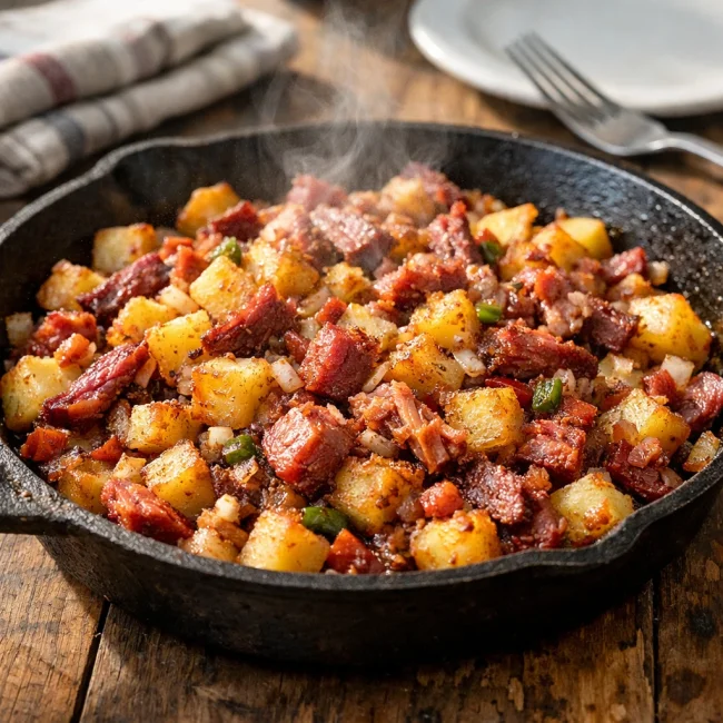 Savory Homestyle Corned Beef Hash