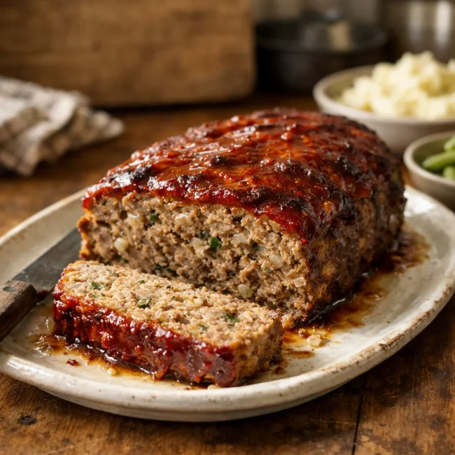 Savory Homestyle Meatloaf