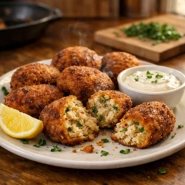 Savory Leftover Chicken Croquettes