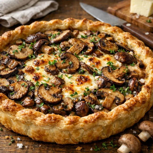 Savory Mushroom Tart