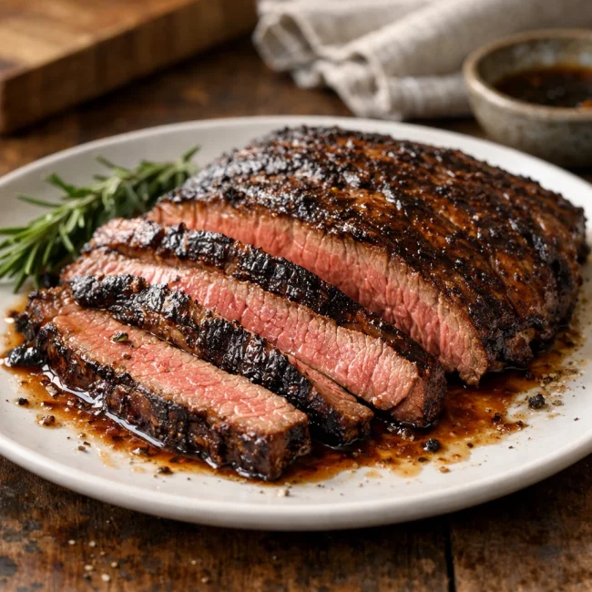 Savory Seared Flank Steak