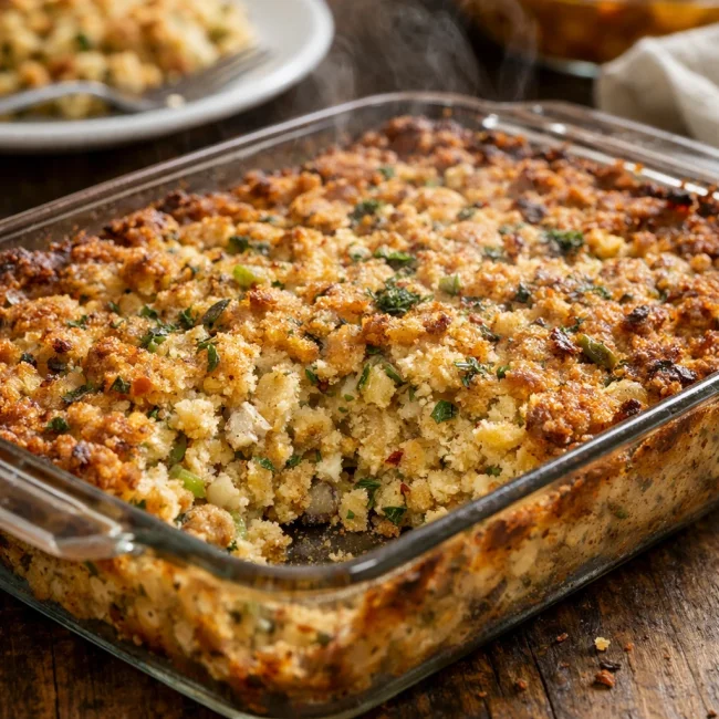 Savory Southern Herb Cornbread Dressing
