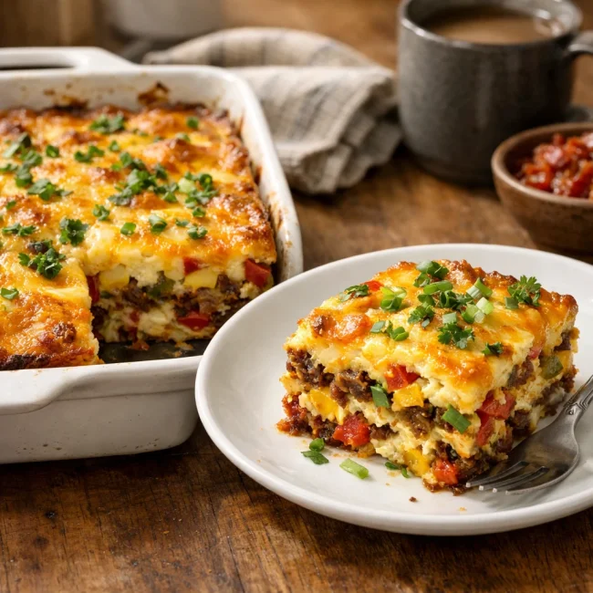 Savory Southwestern Breakfast Casserole