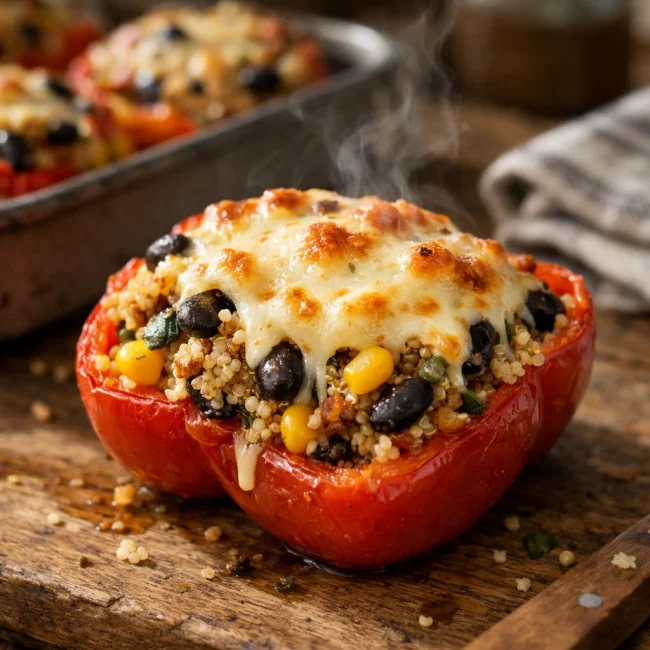 Savory Stuffed Bell Peppers