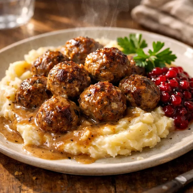 Savory Swedish-Style Meatballs