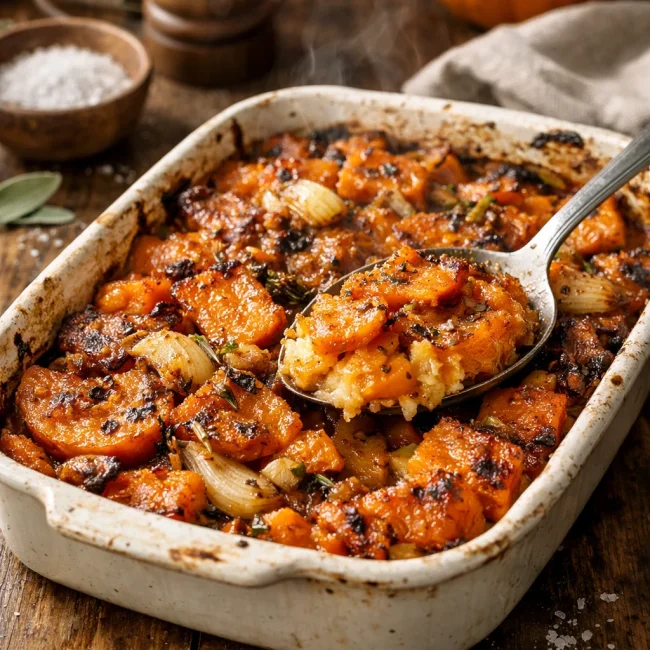 Savory Sweet Potato Bake