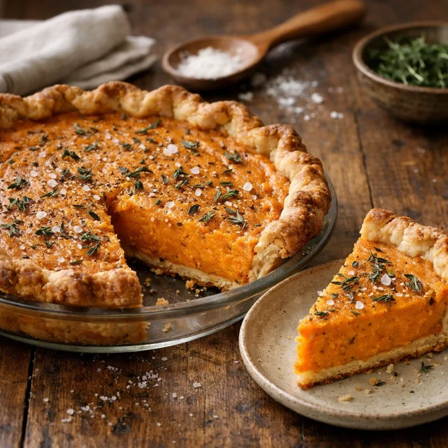 Savory Sweet Potato Pie