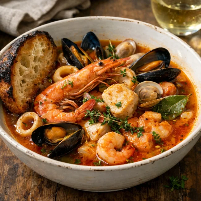 Seafood Bouillabaisse
