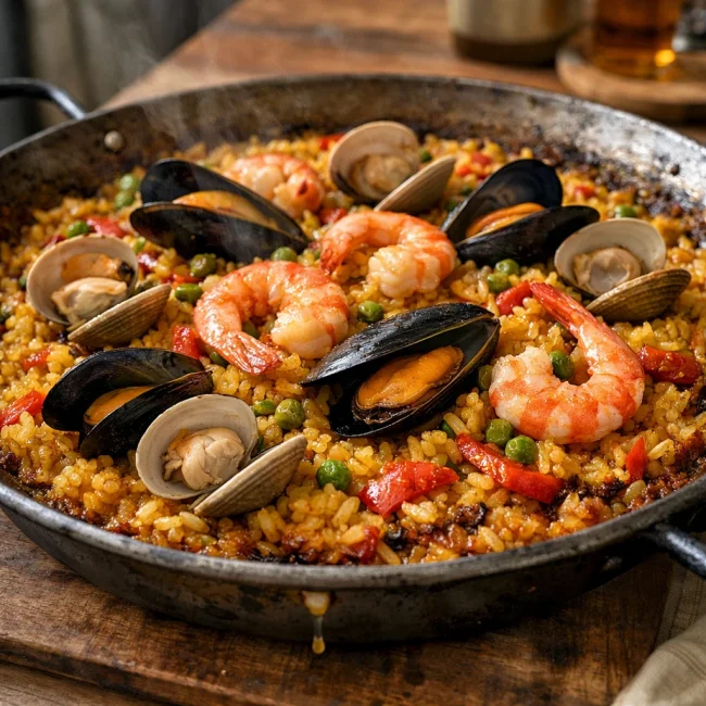 Seafood Paella