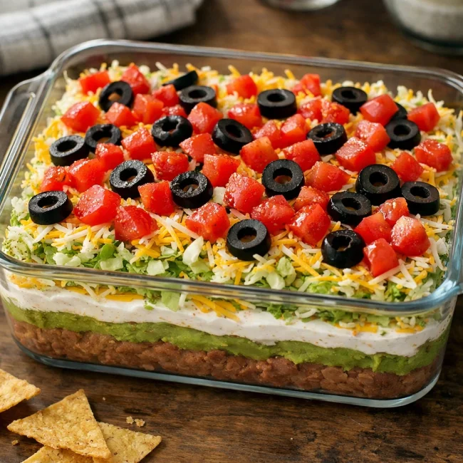 Seven-Layer Taco Dip