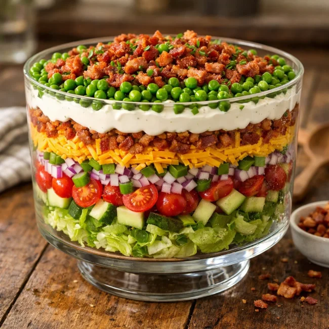 Seven-Tiered Salad Delight