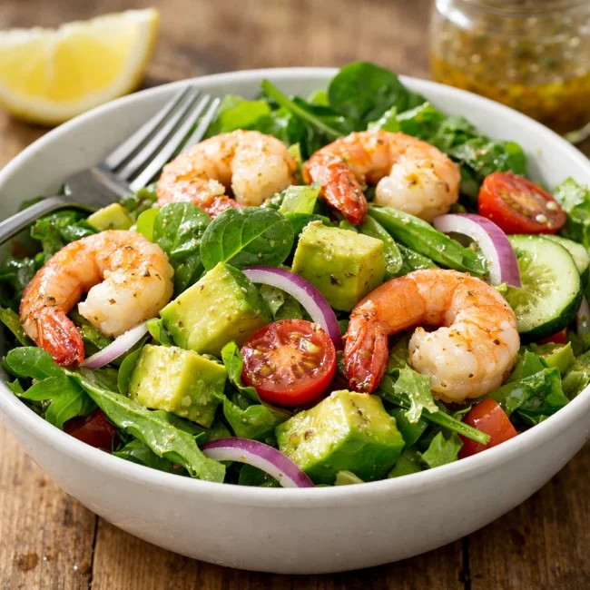 Shrimp and Avocado Salad